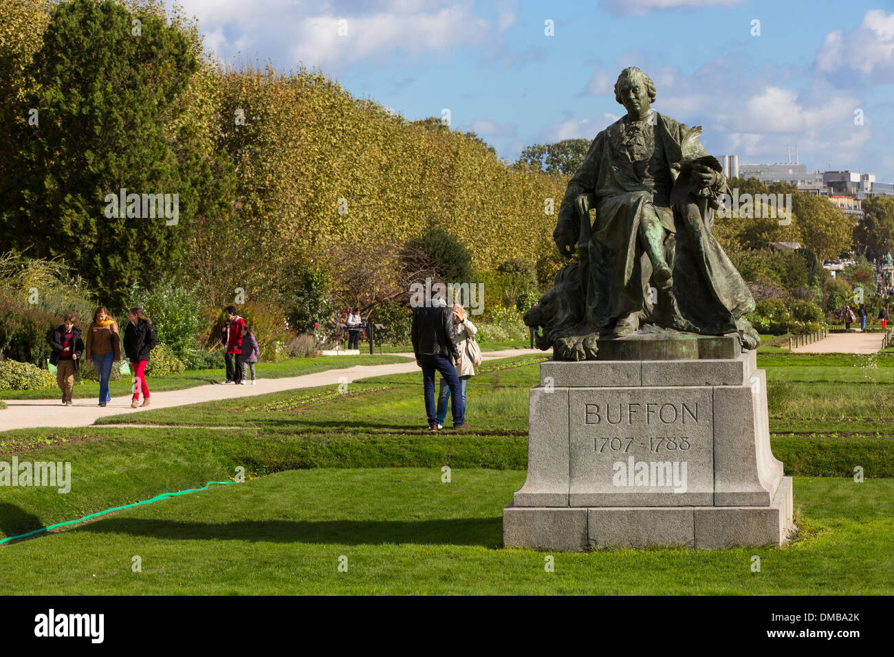 STATUE OF THE COUNT OF BUFFON (17071788), NATURALIST, SCIENTIST AND