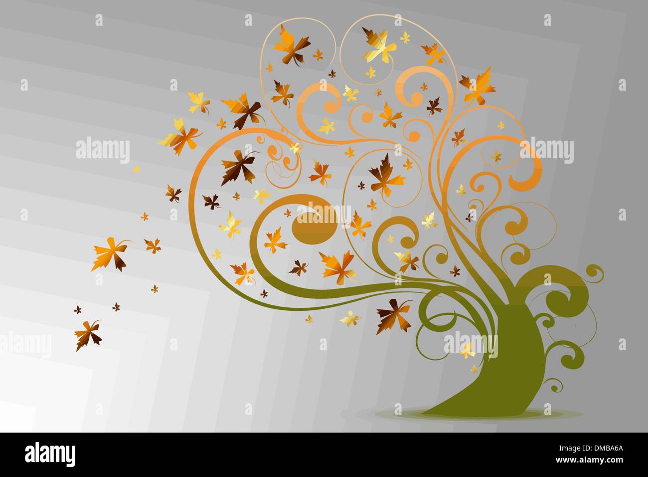 Autumn tree Stock Vector