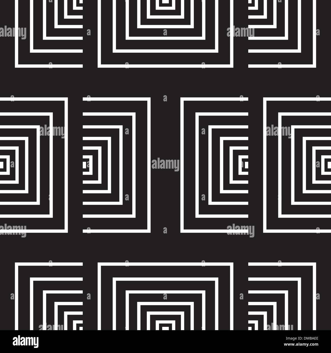 seamless monochrome pattern (vector) Stock Vector