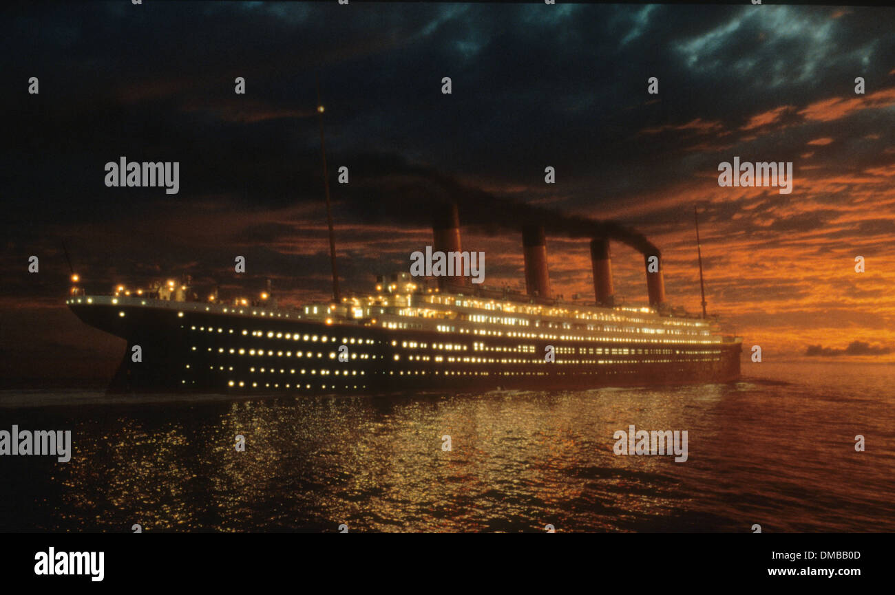 TITANIC 1997 Twentieth Century Fox film Stock Photo Alamy