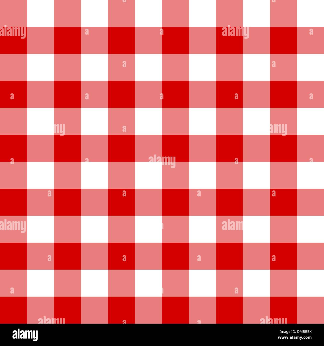 Seamless red and white cell pattern Stock Vector