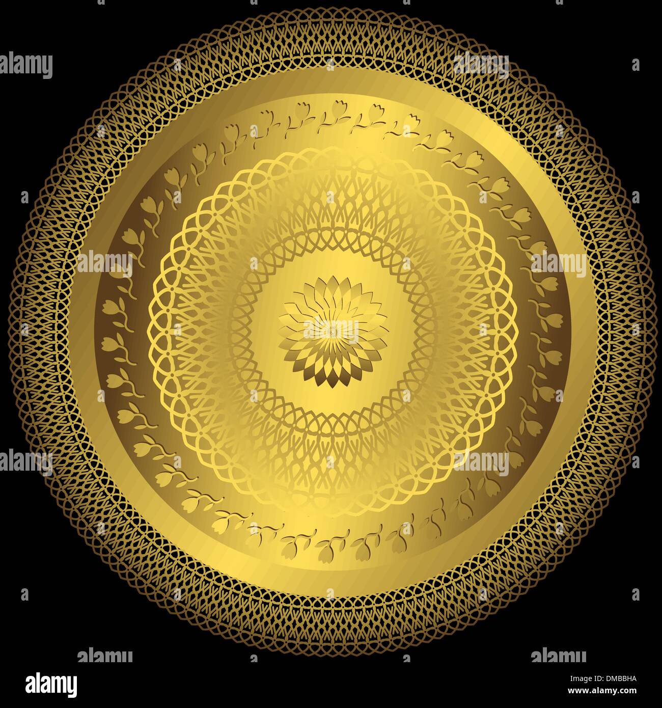Arabesque pattern plate hi-res stock photography and images - Alamy