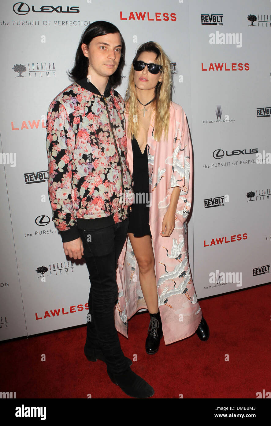 Leopold Ross; Ioanna Gika premiere of ‘Lawless’ at ArcLight Cinemas