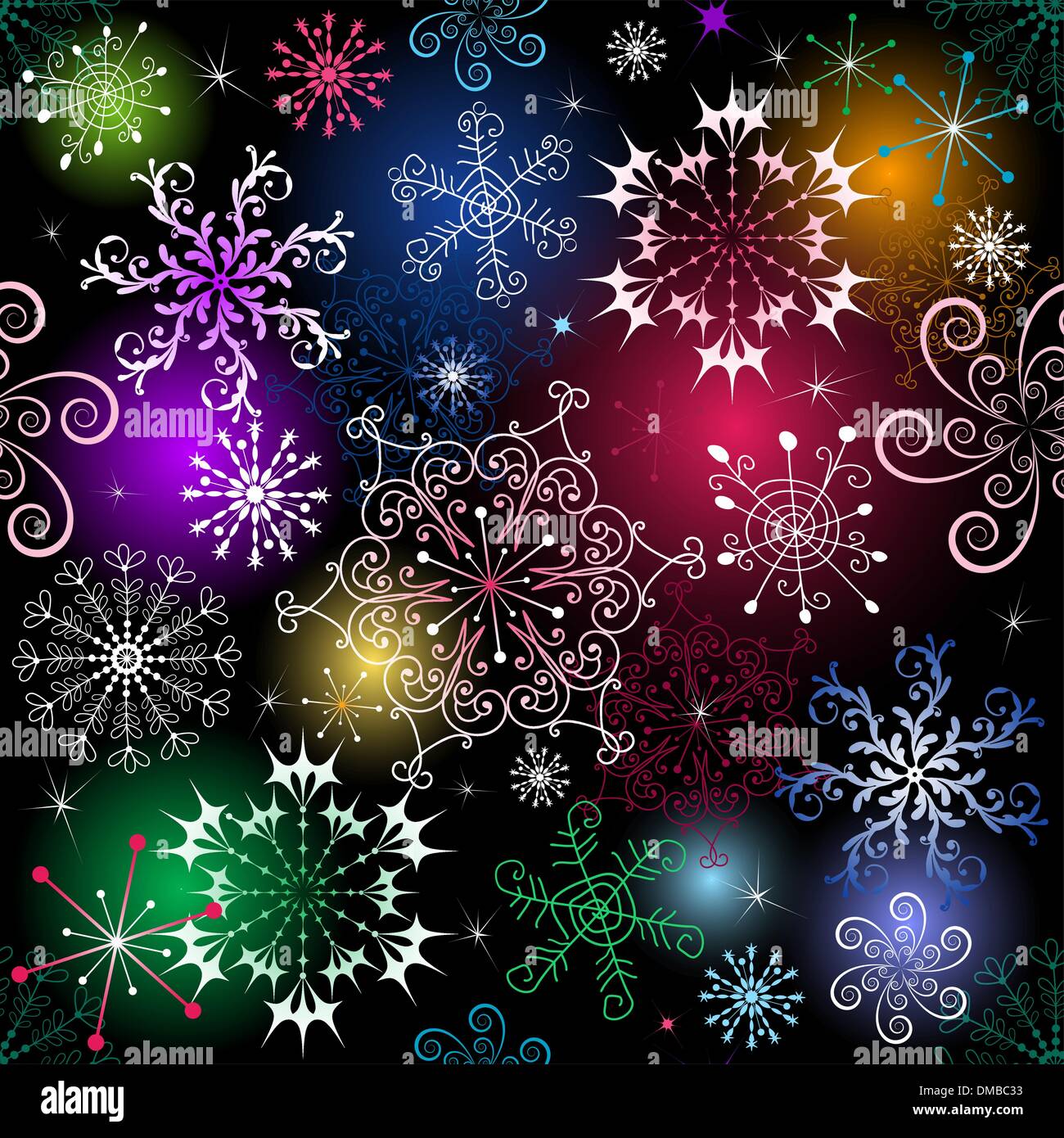 Seamless christmas pattern Stock Vector