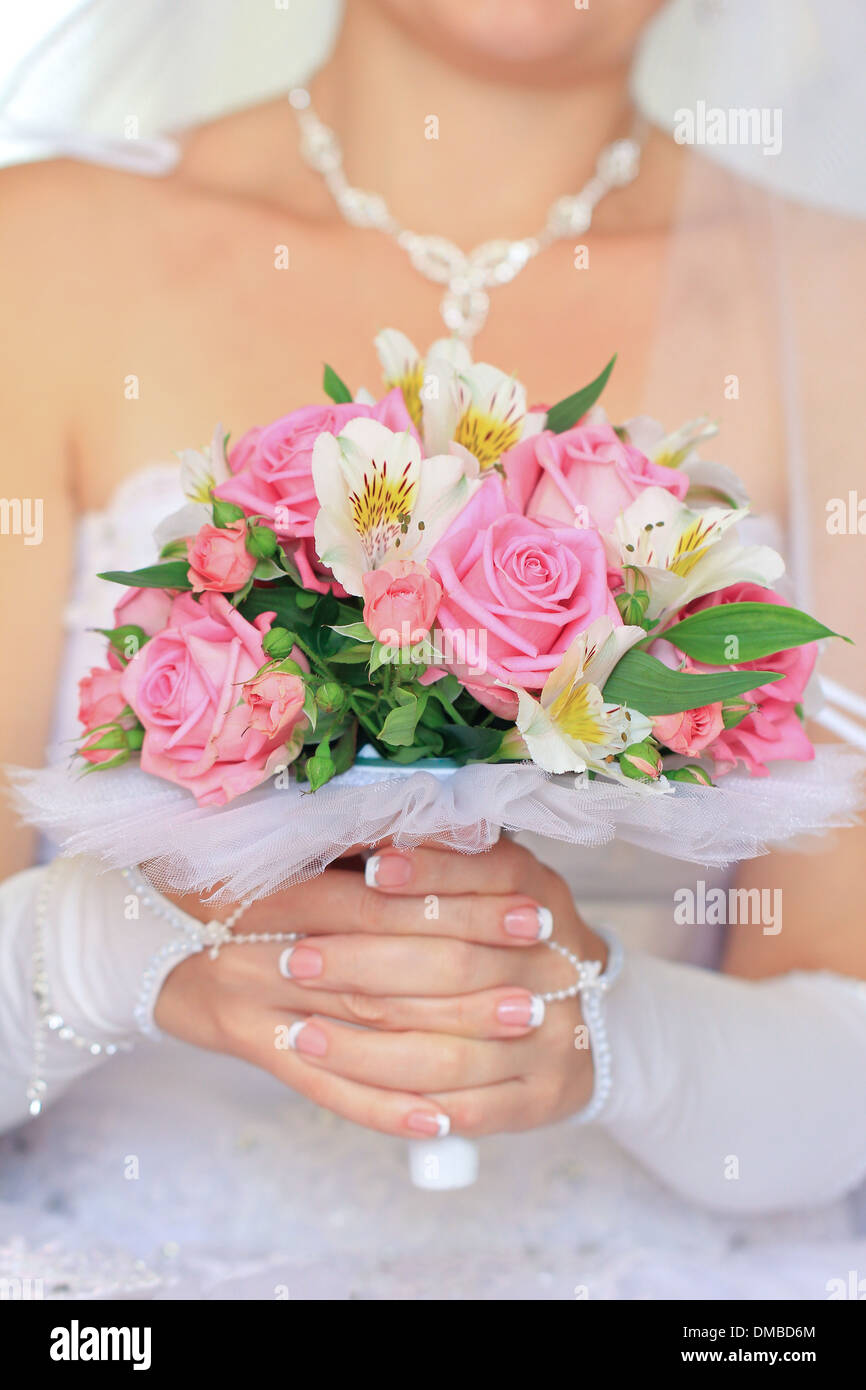 Wedding bouquet of flowers Stock Photo Alamy