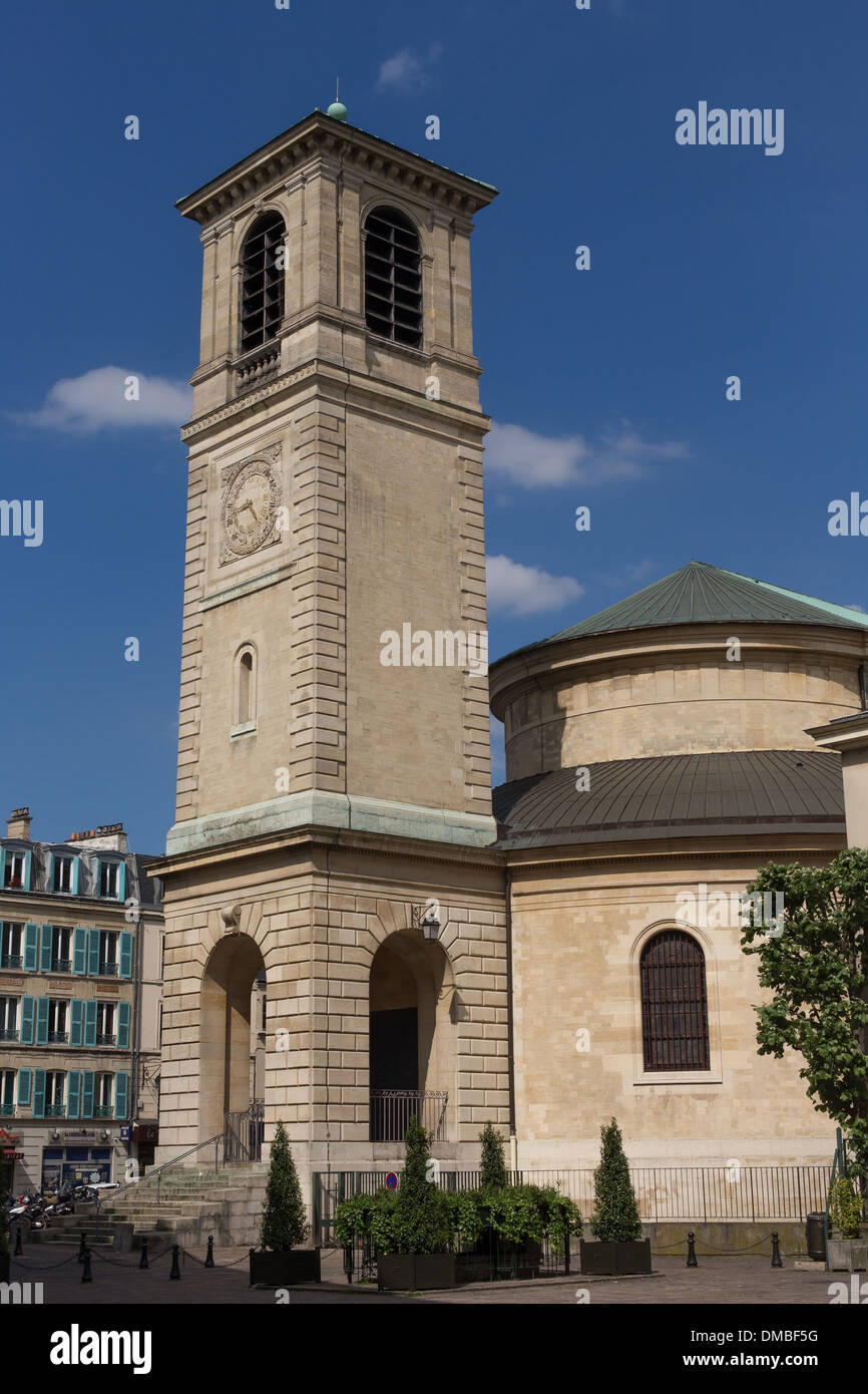 BELL TOWER OF THE SAINTGERMAIN CHURCH BUILT IN THE 19TH CENTURY IN A