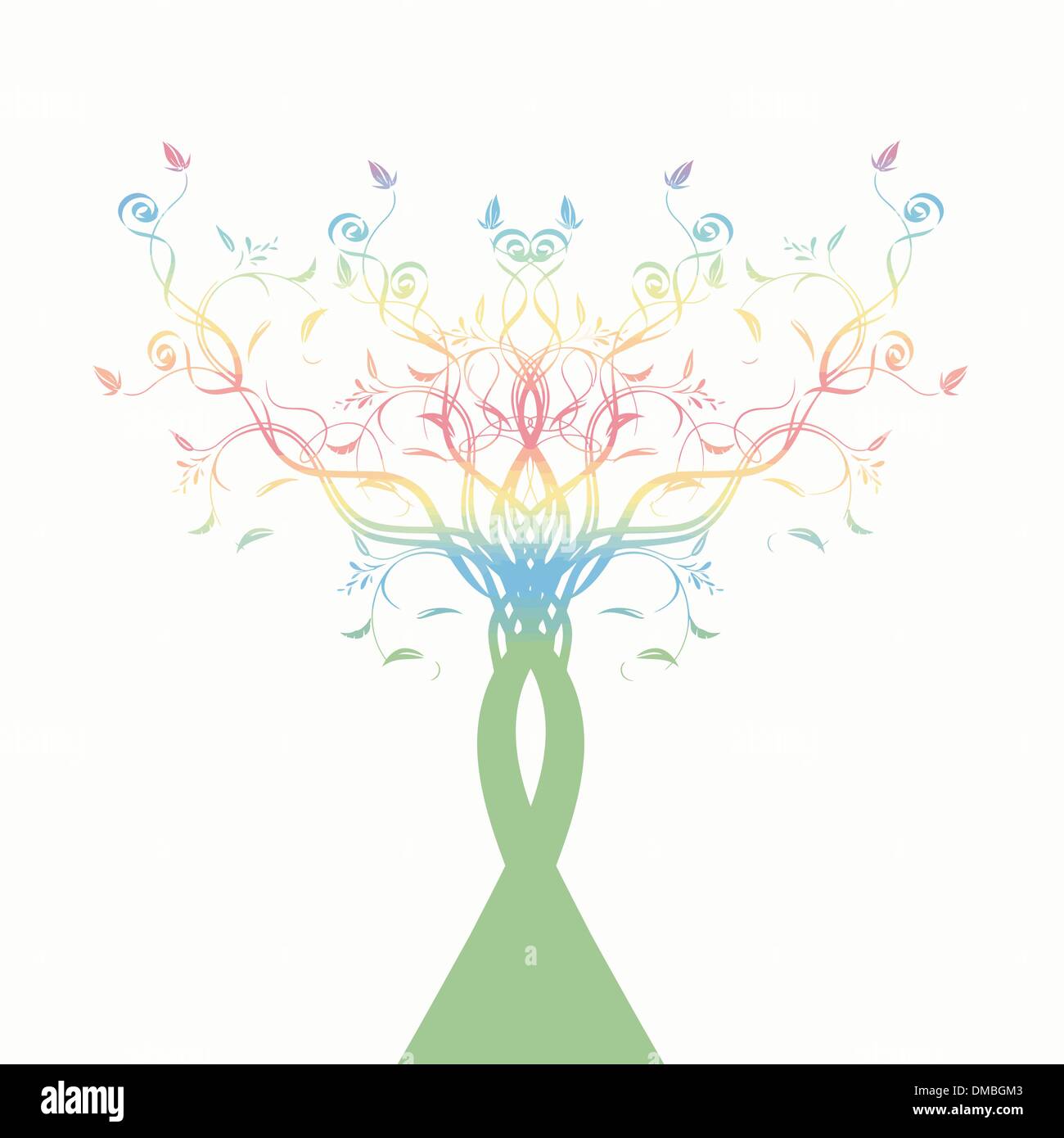 Art Tree Silhouette Stock Vector Image & Art - Alamy