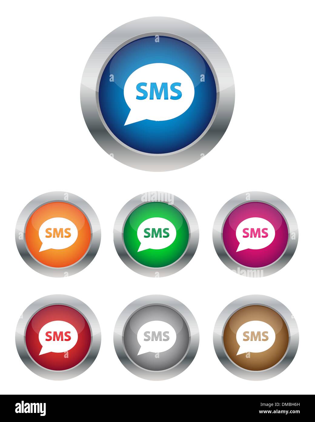 Sms service Cut Out Stock Images & Pictures - Alamy
