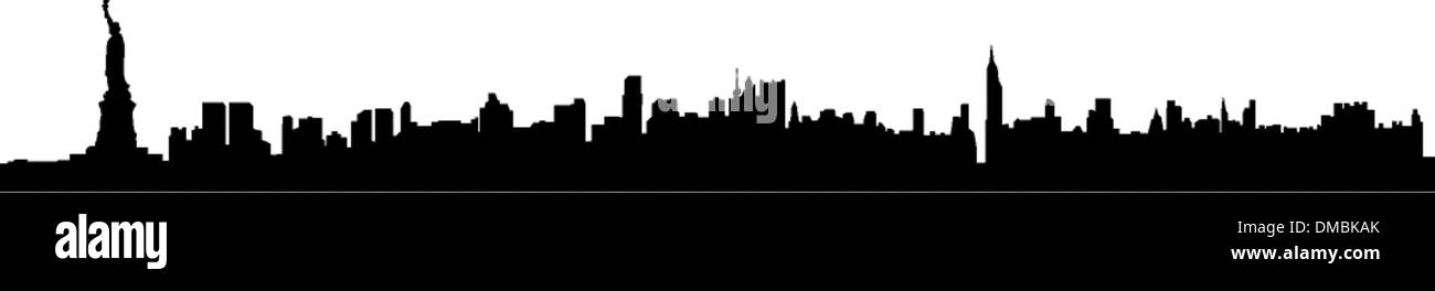 Cityscapes silhouettes background Stock Vector