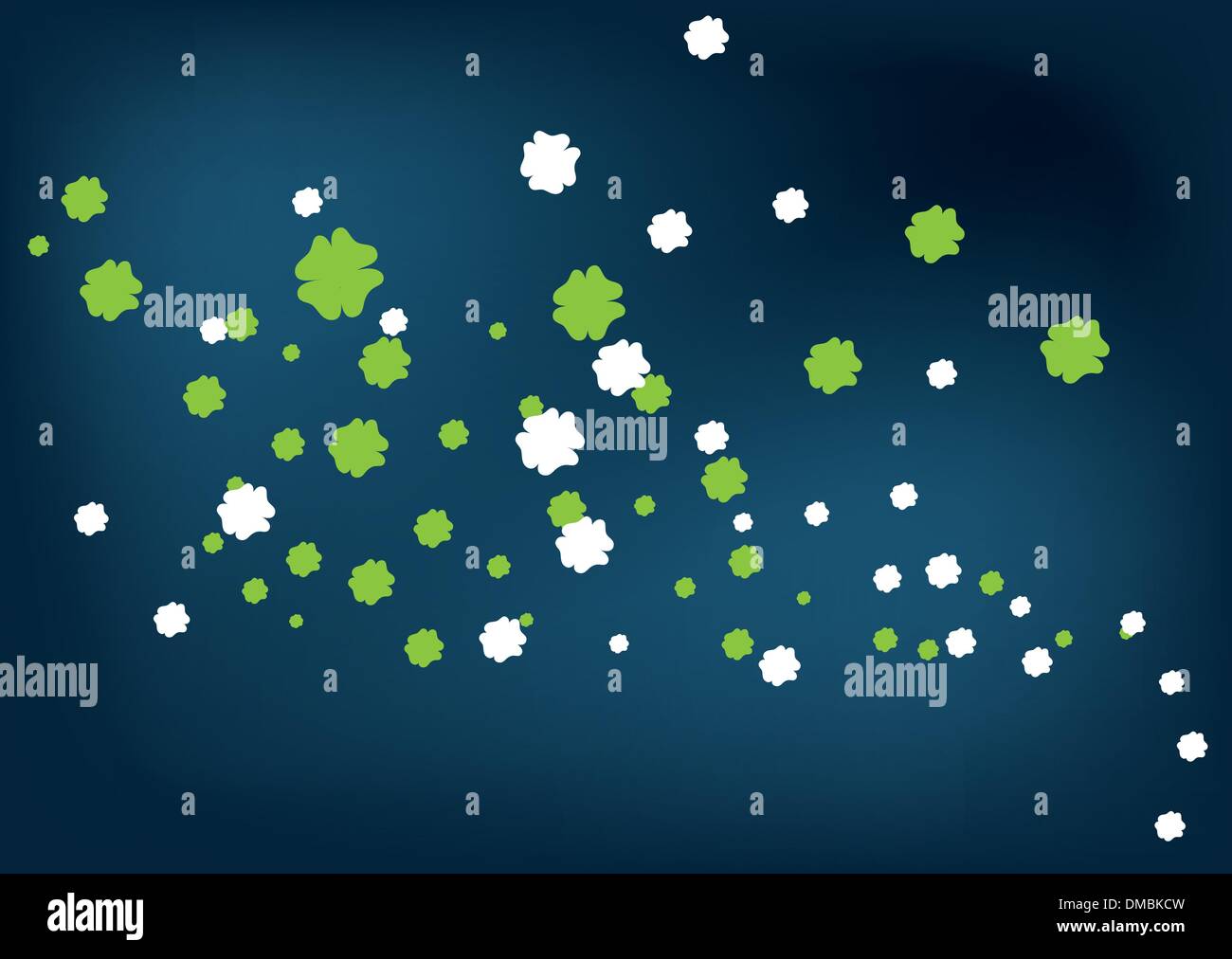 Green particle background Stock Vector Images - Alamy