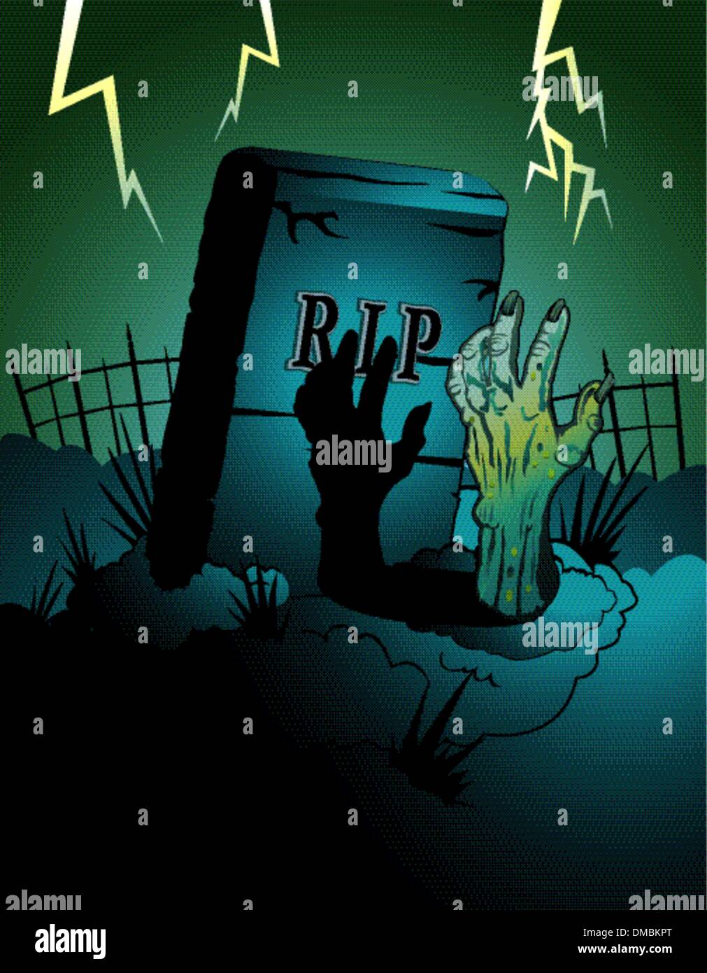 Halloween background illustration Stock Vector Image & Art - Alamy