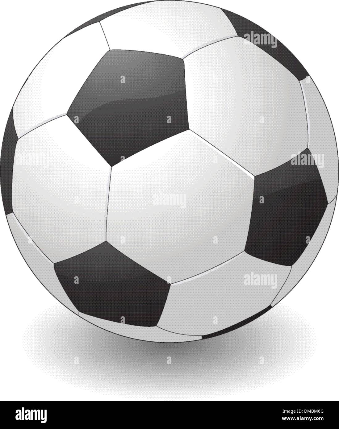 Soccer ball isolated on white background Stock Vector Image & Art - Alamy