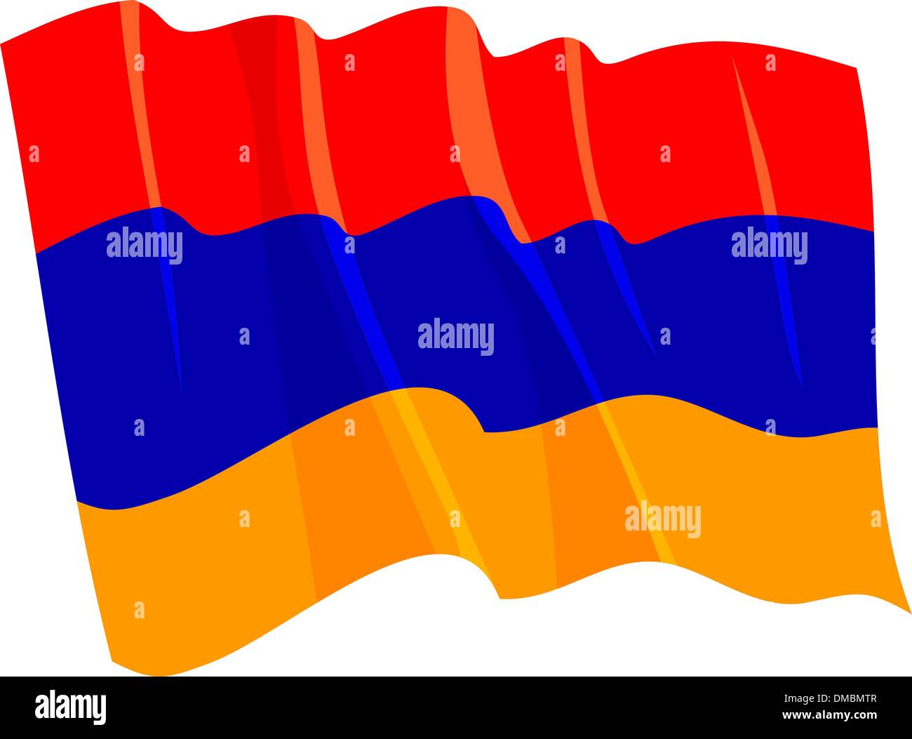 Political waving flag of Armenia Stock Vector Image & Art - Alamy