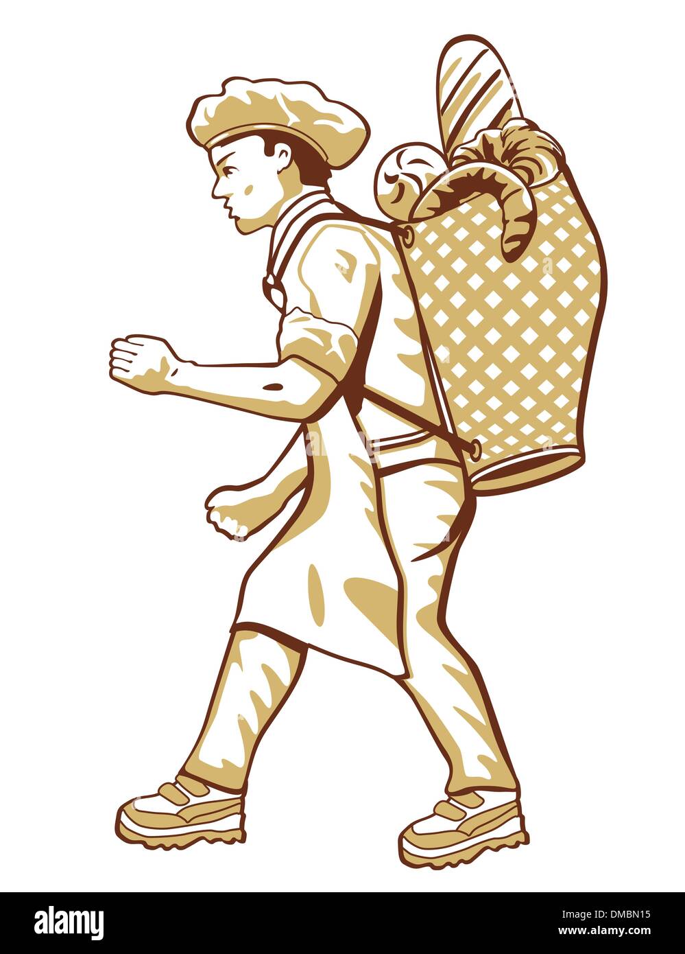 Baker Stock Vector Images Alamy