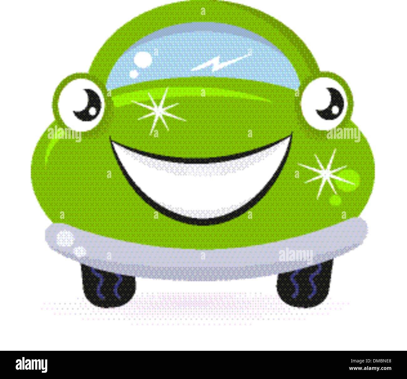 Eco green car wash isolated on white Stock Vector Image & Art Alamy