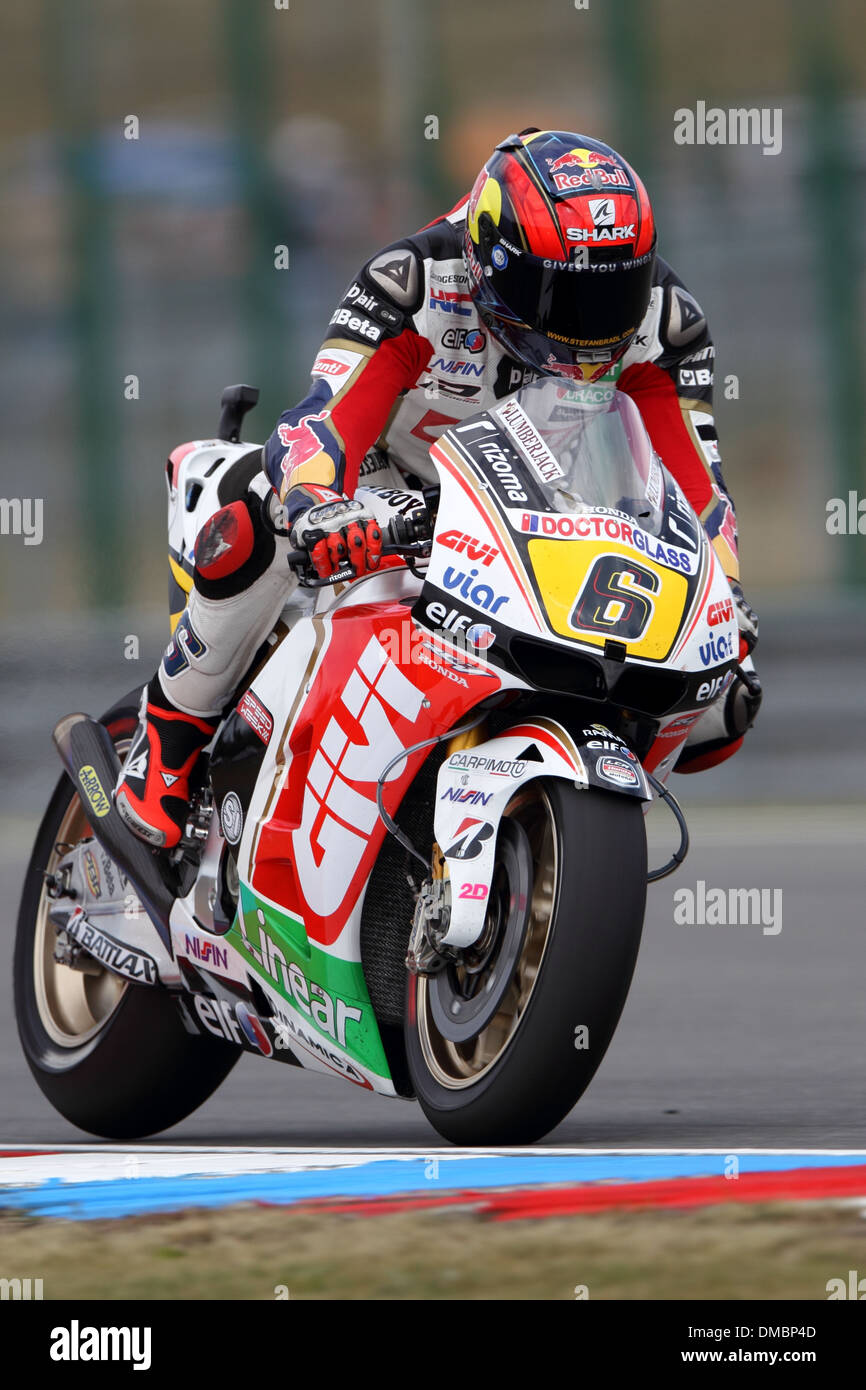Stefan BRADL LCR HONDA - GER Moto GP - Motorcycle Racing - Br Czech  Republic - 24.08.12 Stock Photo - Alamy