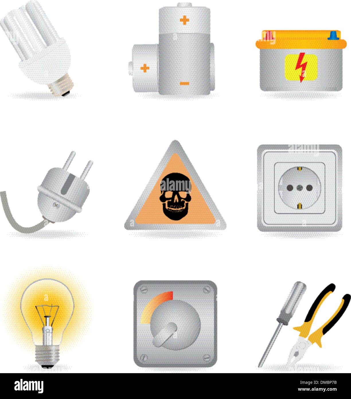Universal power symbol Stock Vector Images - Alamy