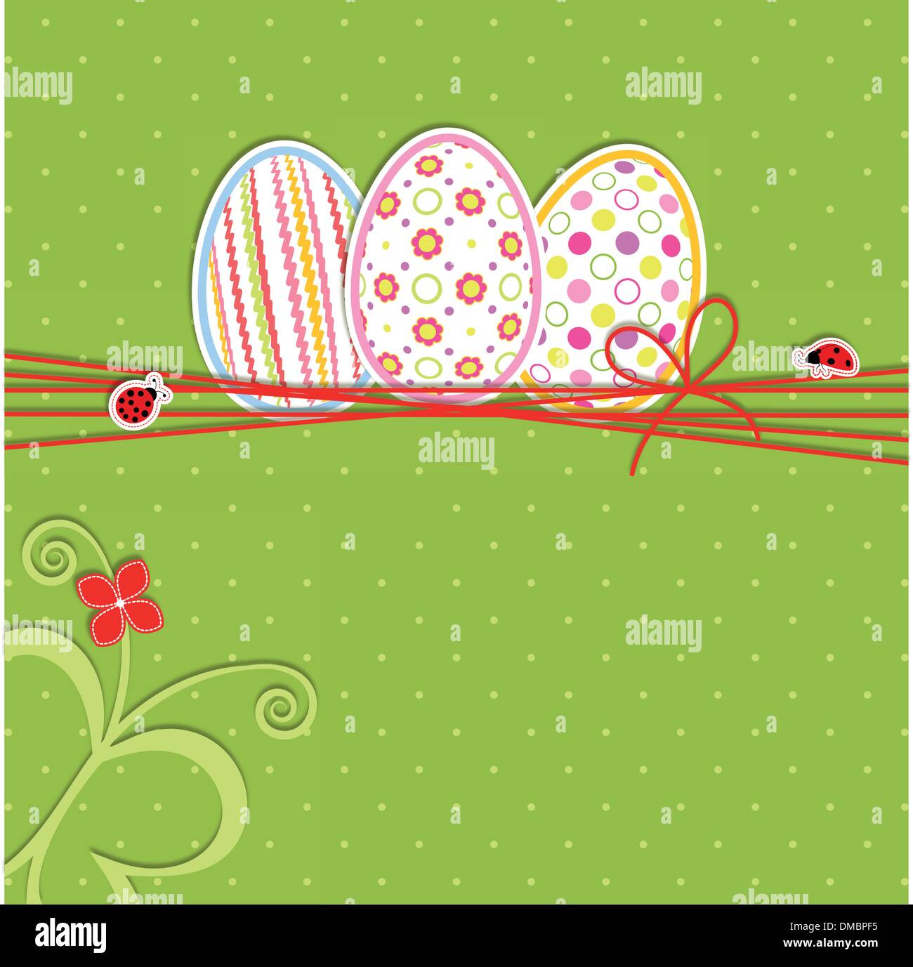 Easter holiday greeting card Stock Vector Image & Art Alamy