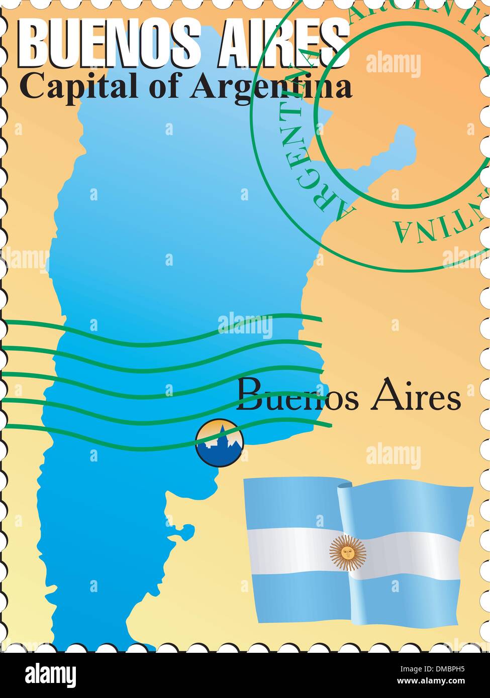 Argentina buenos aires Stock Vector Images Alamy
