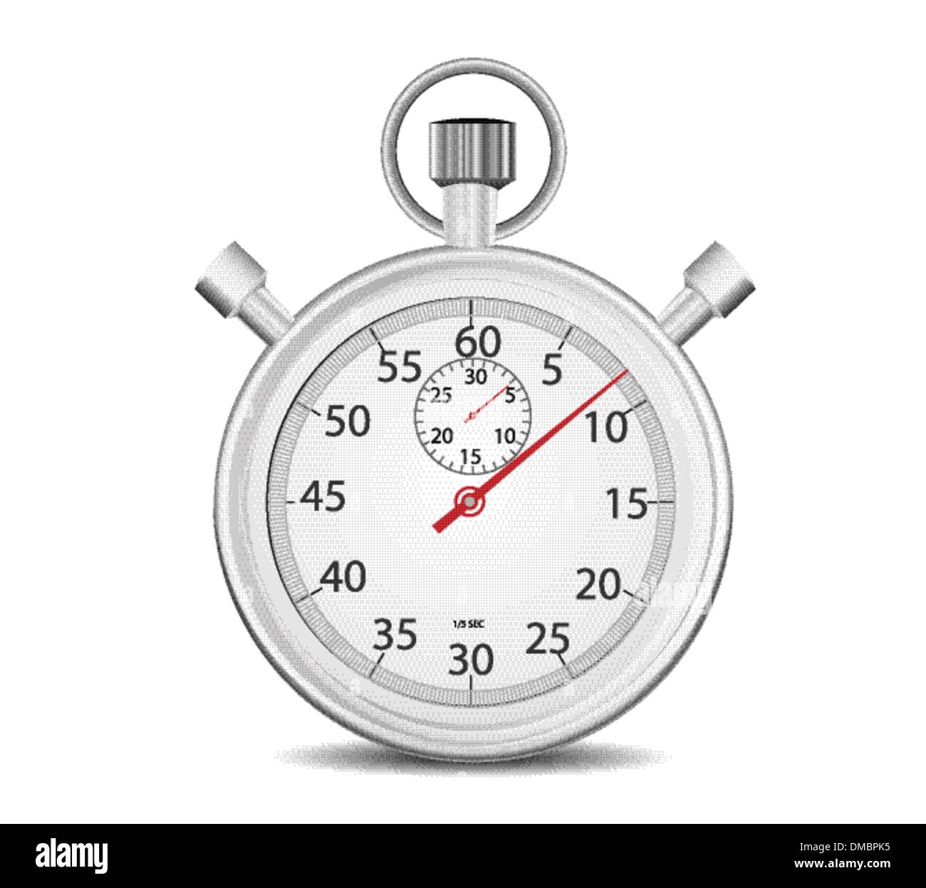 Stopwatch isolated on white Stock Vector Image & Art - Alamy
