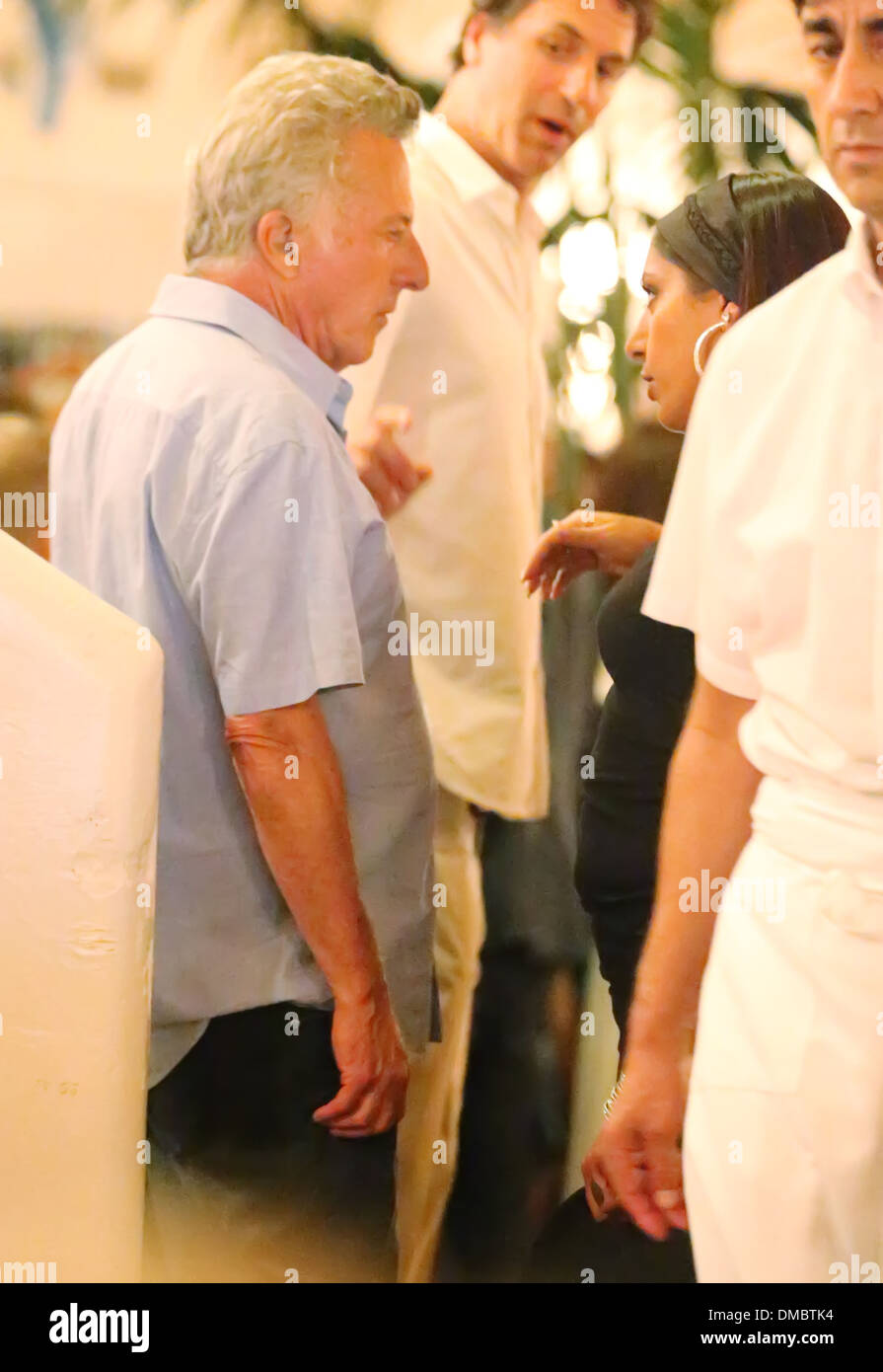 Dustin Hoffman Celebrities attend Dustin Hoffman's 75th birthday party