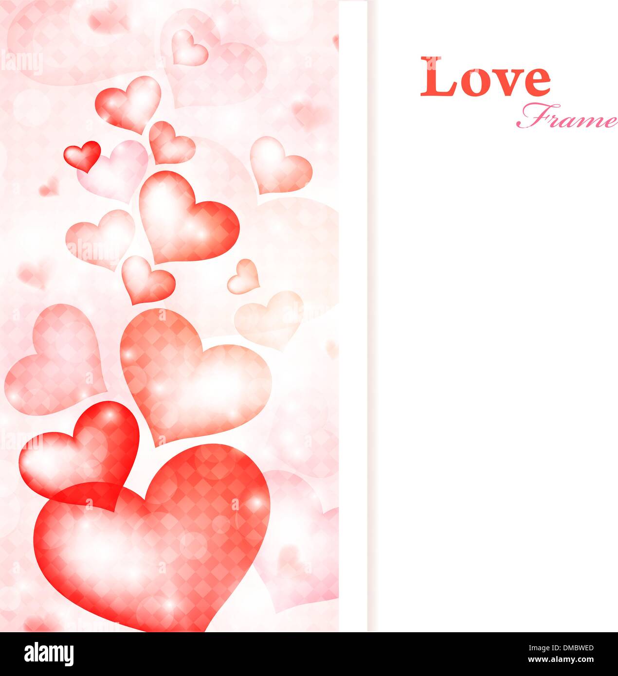Love frame Stock Vector Images - Alamy