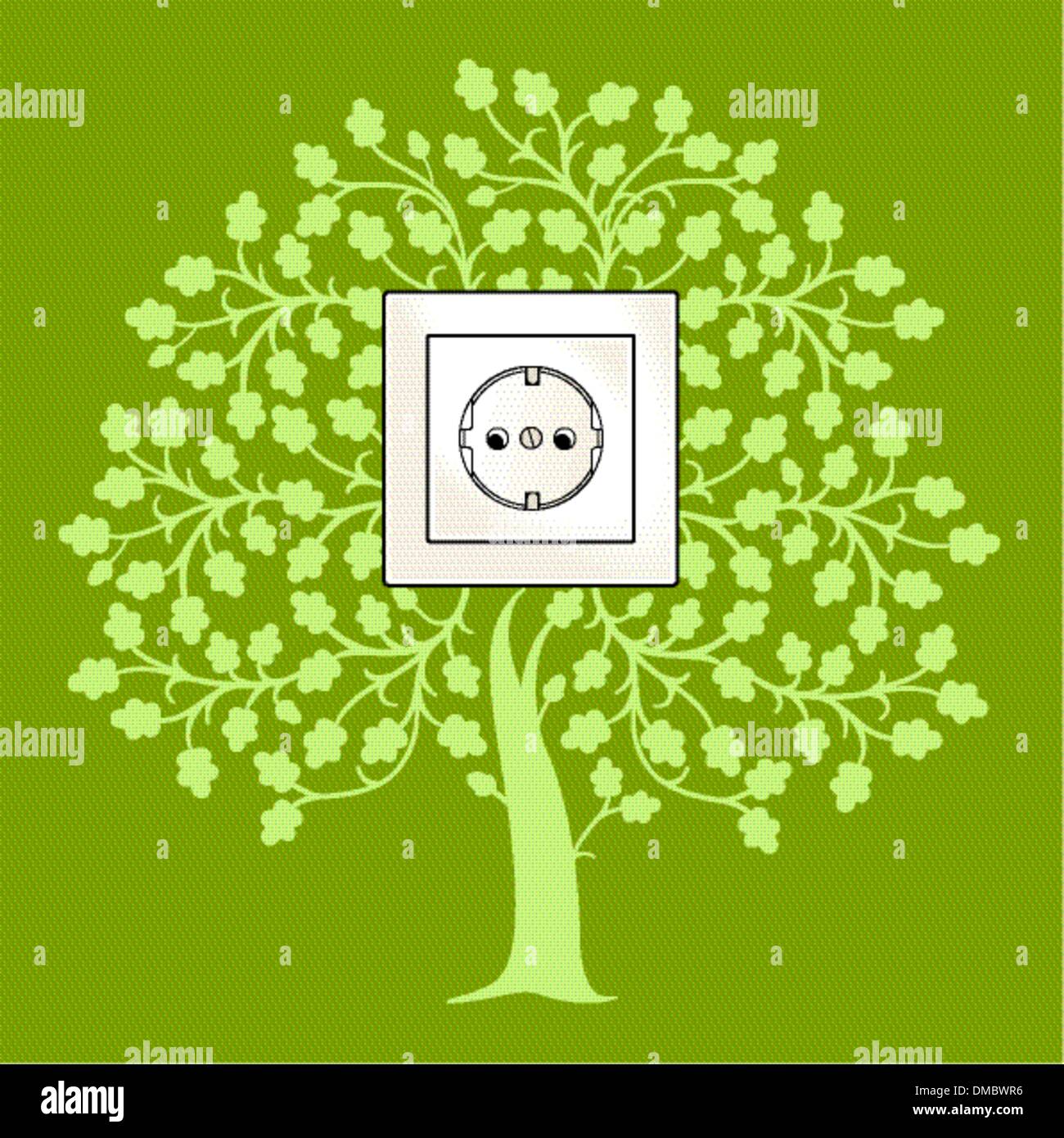 Industrial socket Stock Vector Images - Alamy