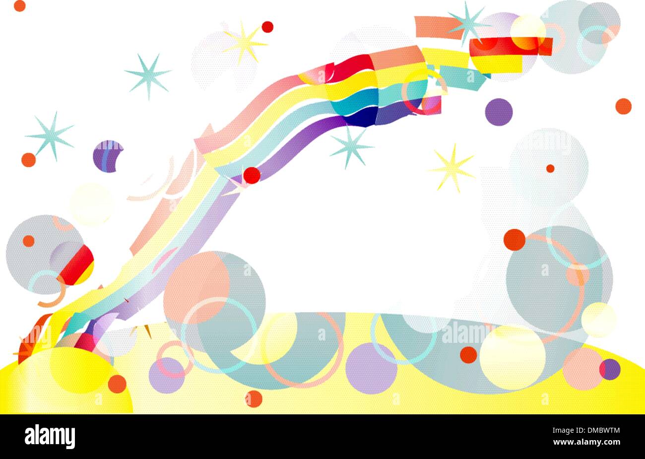 Abstract Space Fon Stock Vector
