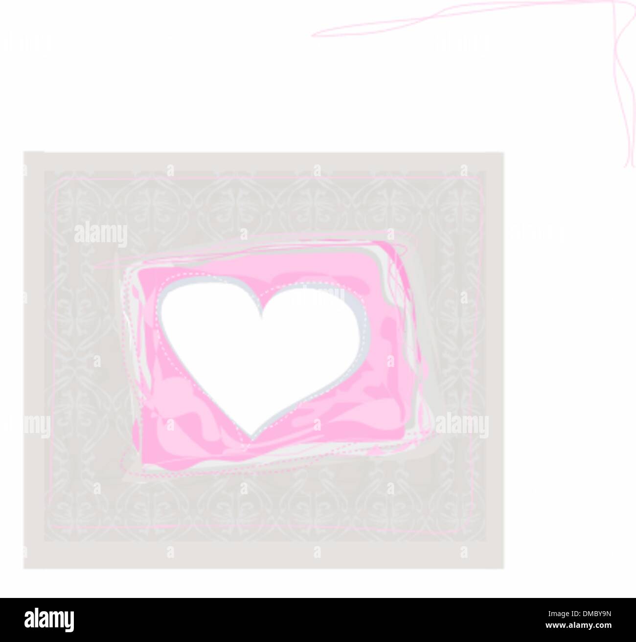 Valentine's Day Greeting card Stock Vector Image & Art - Alamy
