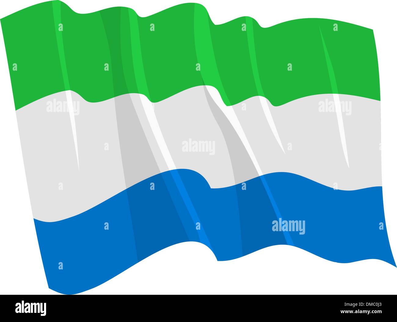 Political waving flag of Sierra Leone Stock Vector Image & Art - Alamy