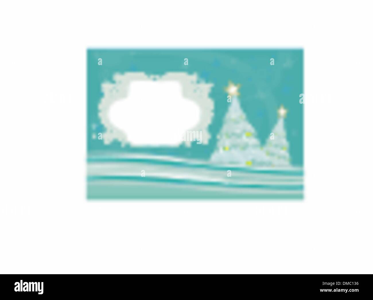 Abstract christmas tree card Stock Vector Image & Art - Alamy