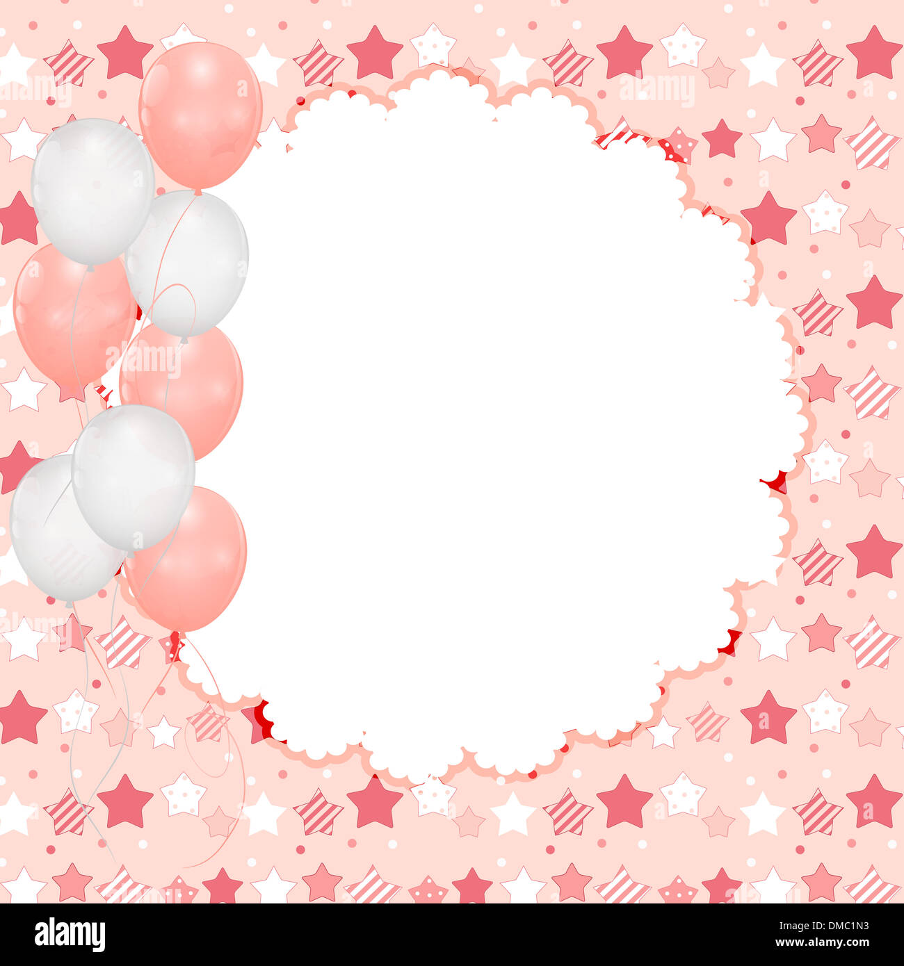 Cute Frame Vector Illustration Stock Photo - Alamy