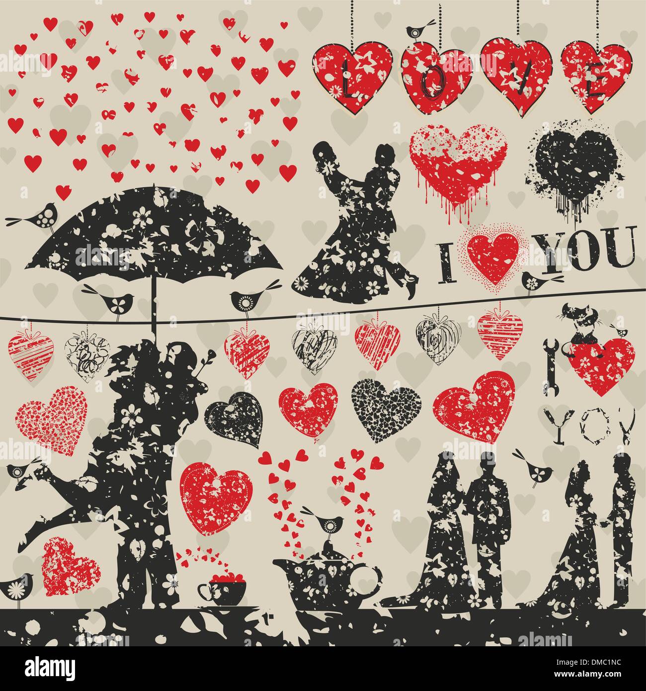 Lip collection Stock Vector Images Alamy