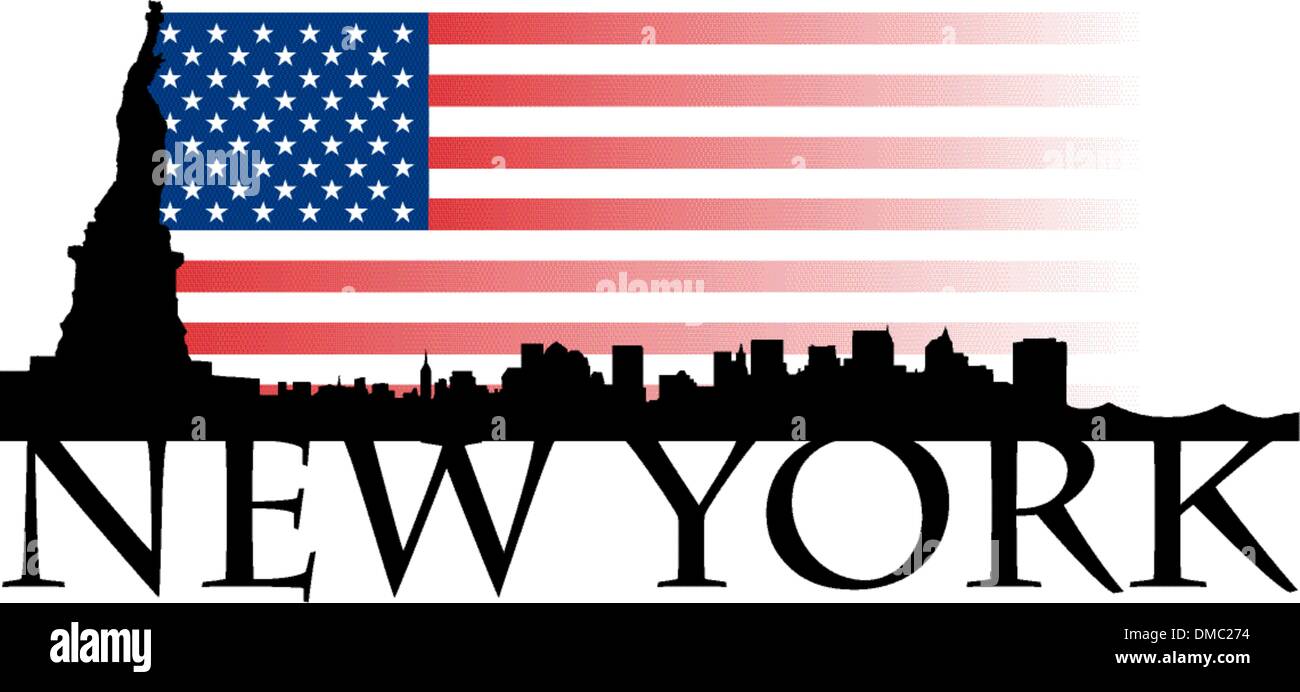 New York flag Stock Vector Image & Art Alamy