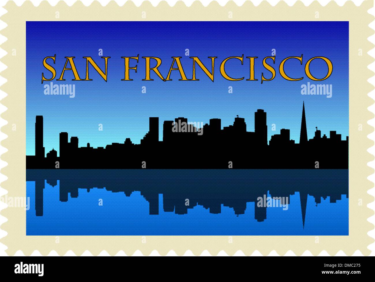 San Francisco Stamp Stock Vector Image & Art - Alamy