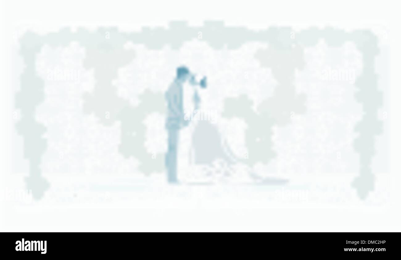 wedding couple background Stock Vector Image & Art - Alamy