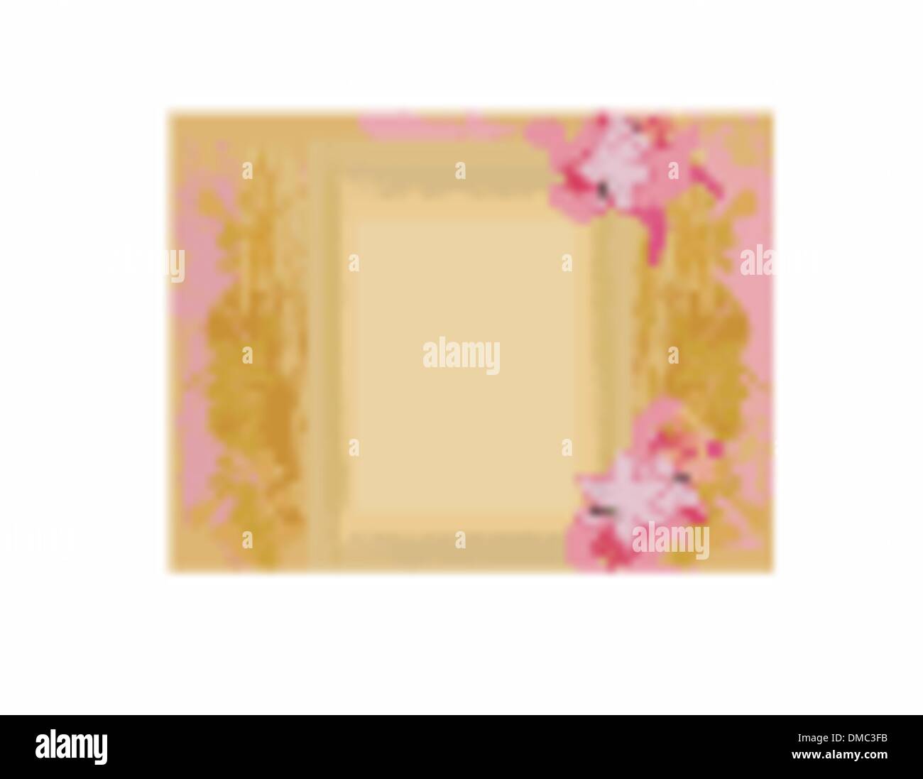 abstract vintage floral frame with space for your text Stock Vector ...