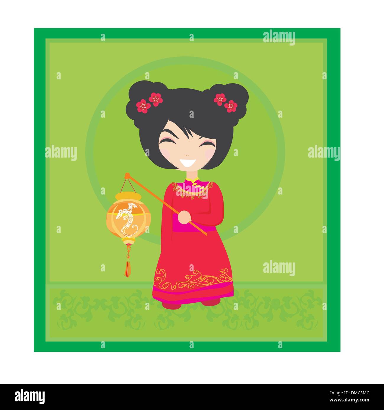 Chinese beautiful young woman Cut Out Stock Images & Pictures - Alamy