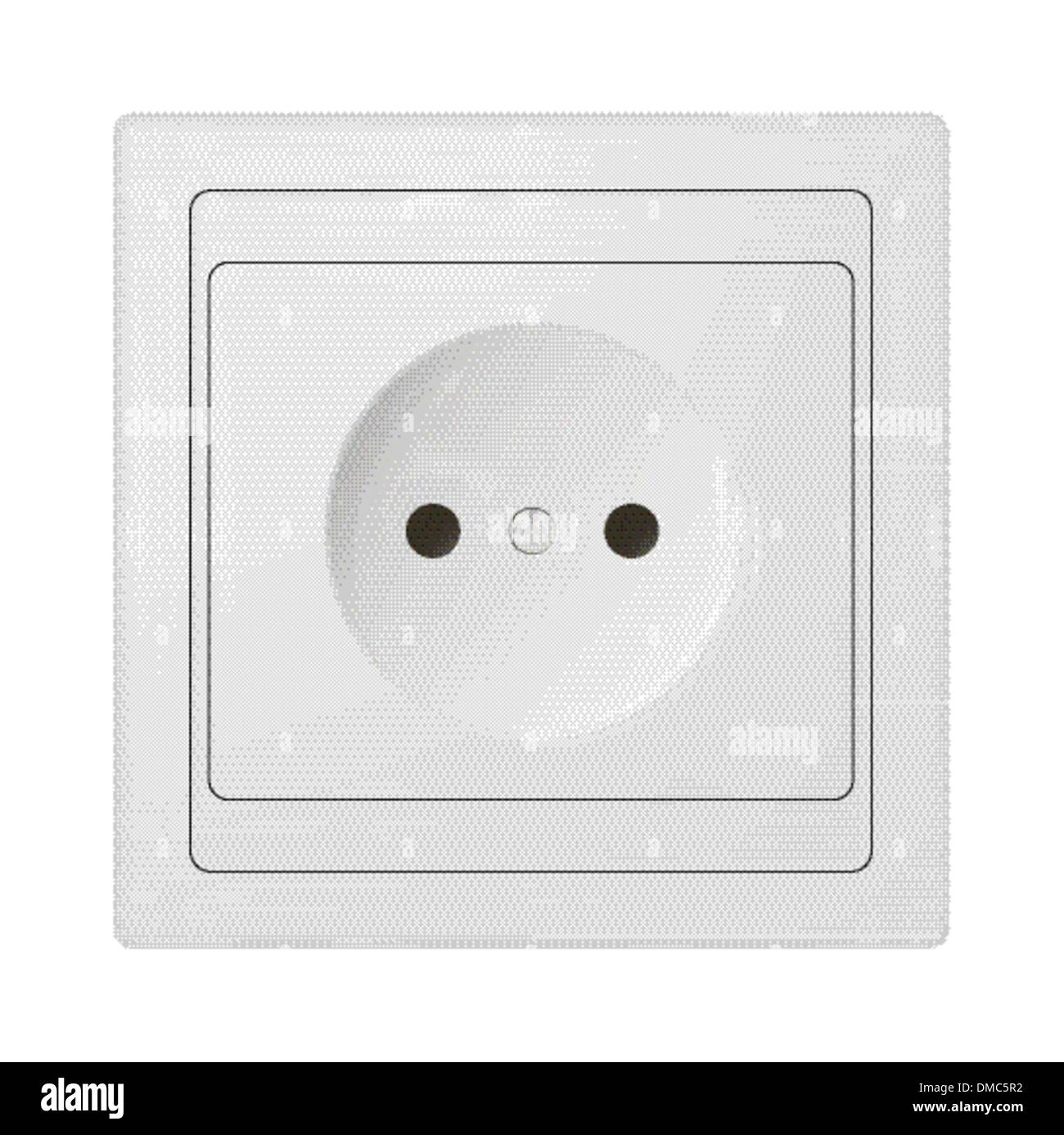electric power receptacle Stock Vector Image & Art Alamy