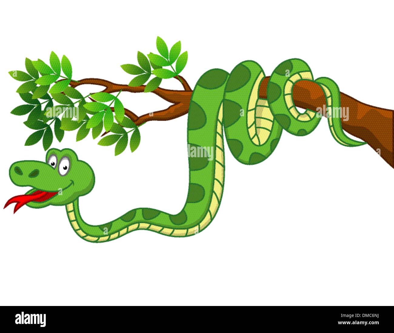 Snake cartoon Stock Vector