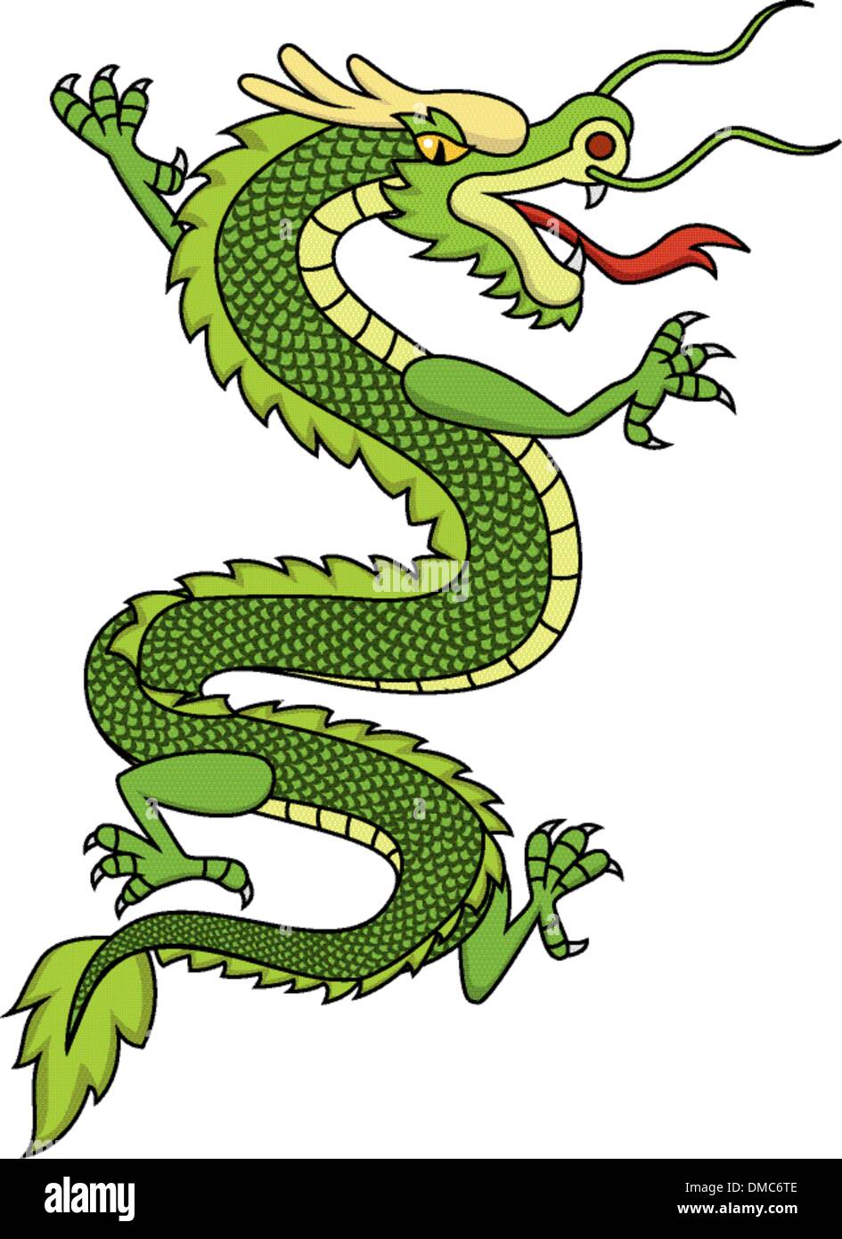 Chinese dragon Stock Vector
