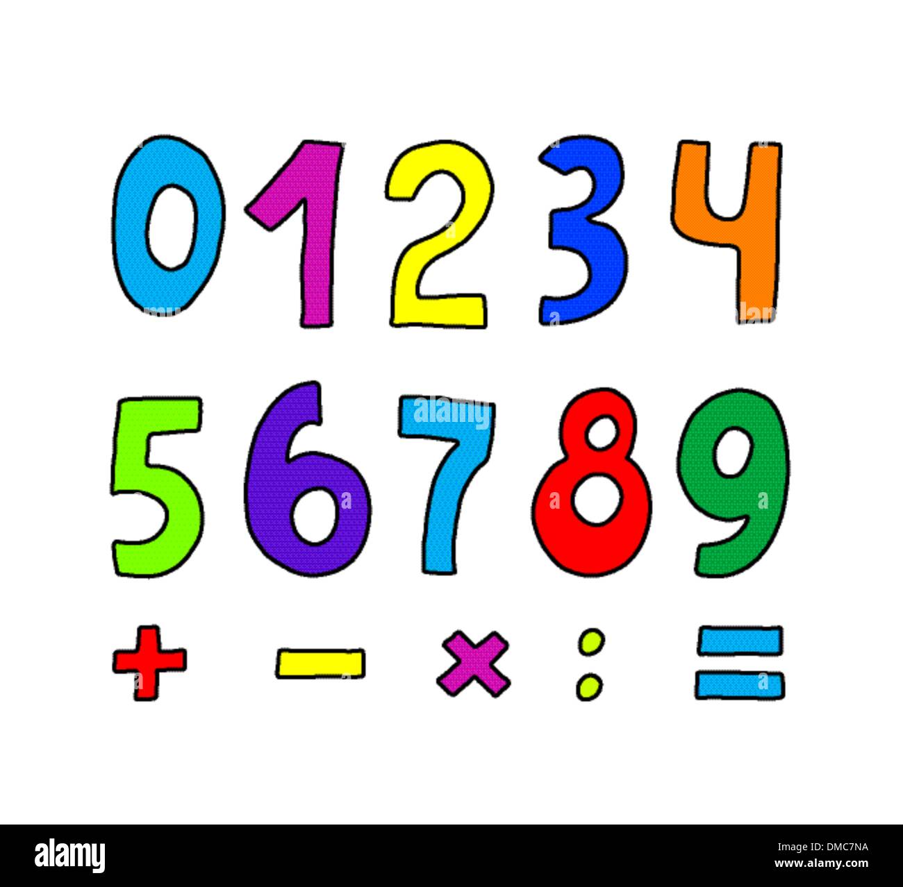 Color by numbers hires stock photography and images Alamy