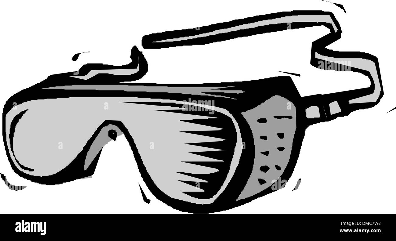 Safety glasses Stock Vector Images Alamy