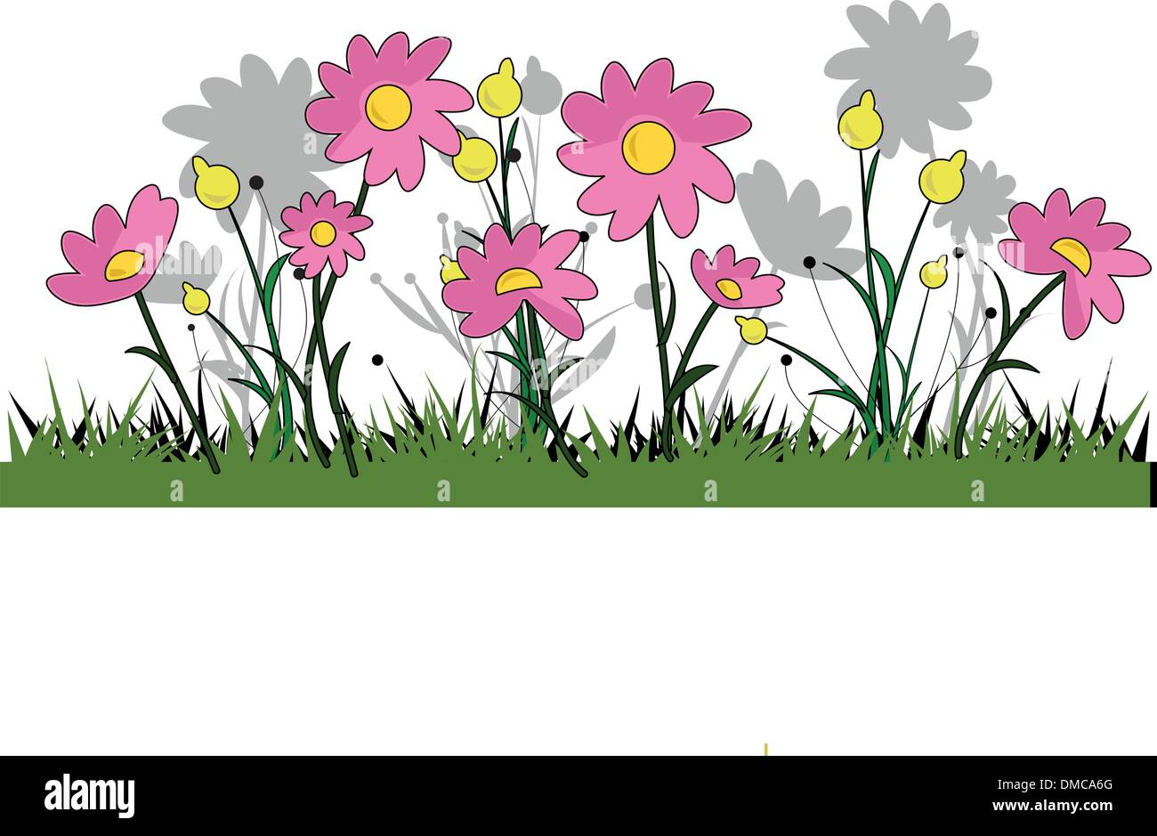 flowers background Stock Vector