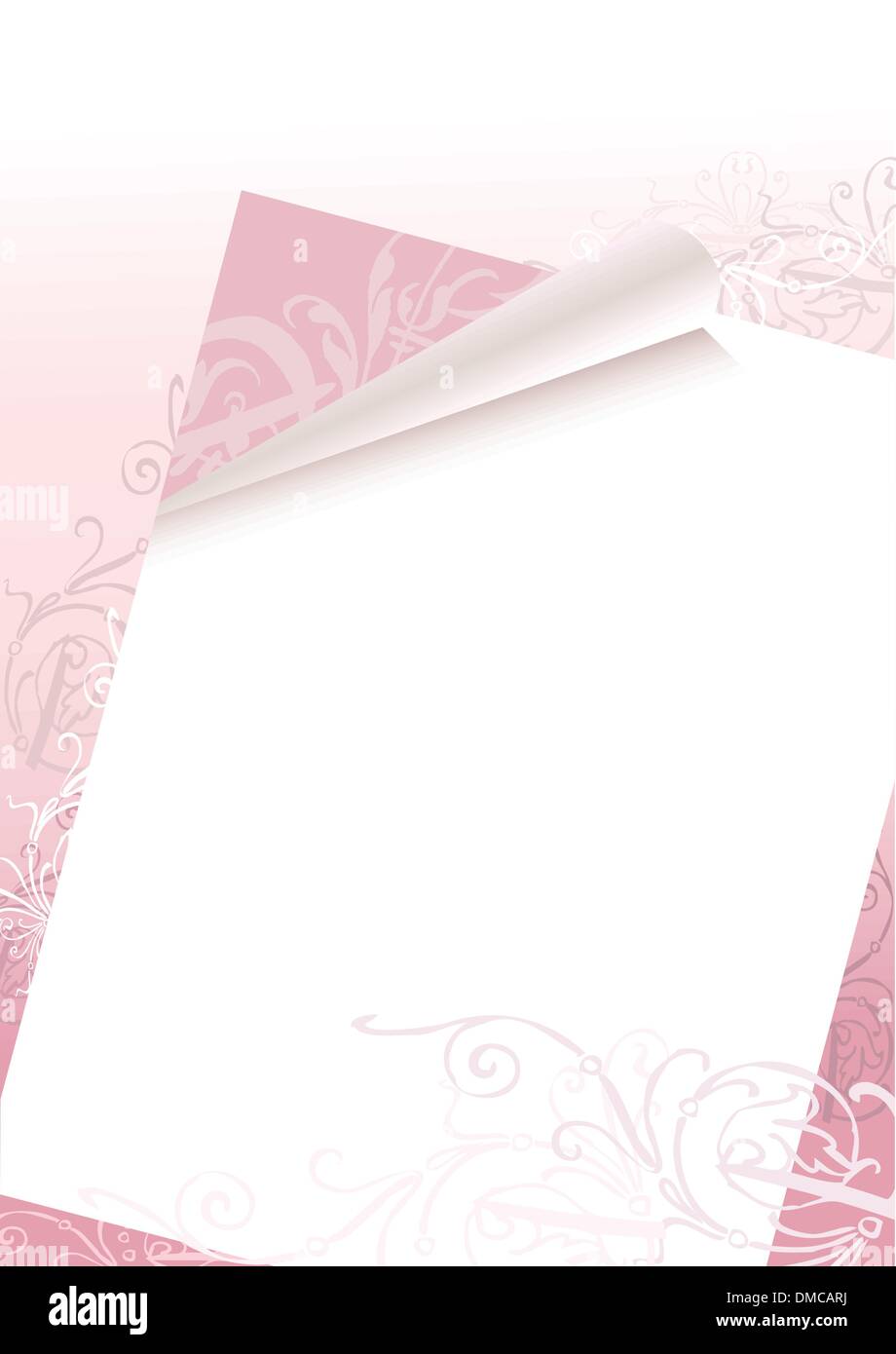 Romantic letter background Stock Vector Image & Art - Alamy