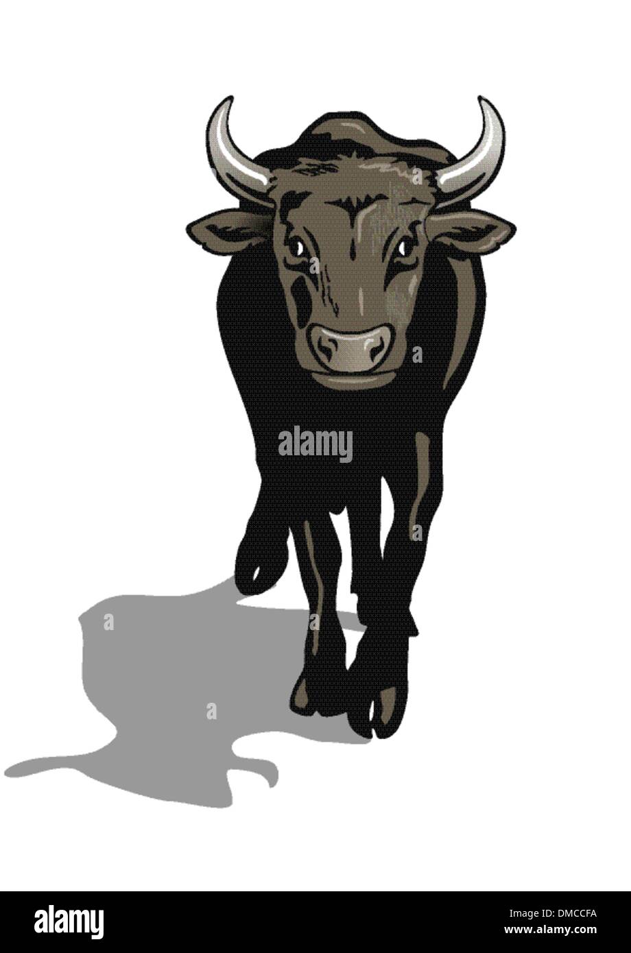 Bull Stock Vector