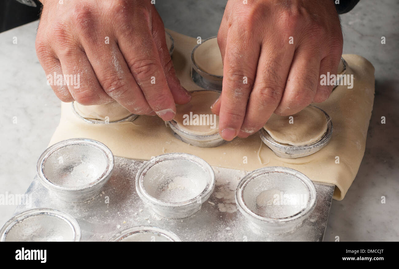 View of fresh pasta manual production Stock Photo - Alamy