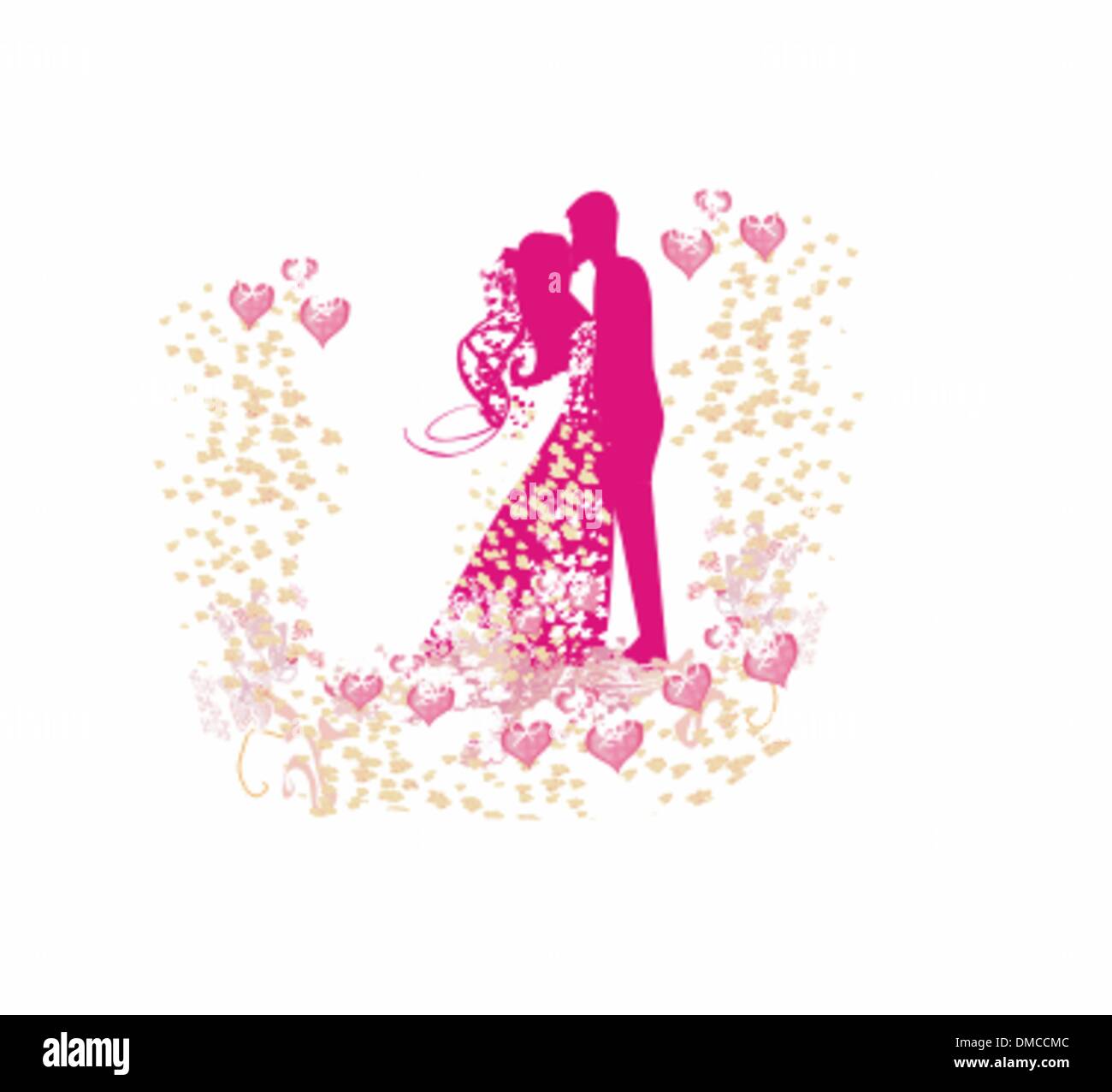wedding dancing couple background Stock Vector Image & Art - Alamy