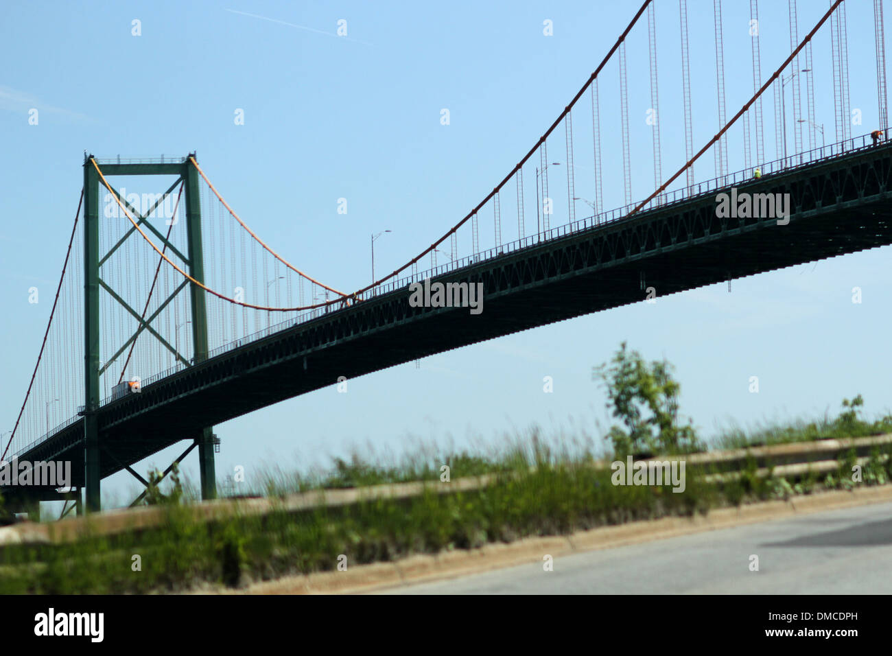 The A. Murray MacKay Bridge in Halifax, N.S Stock Photo Alamy
