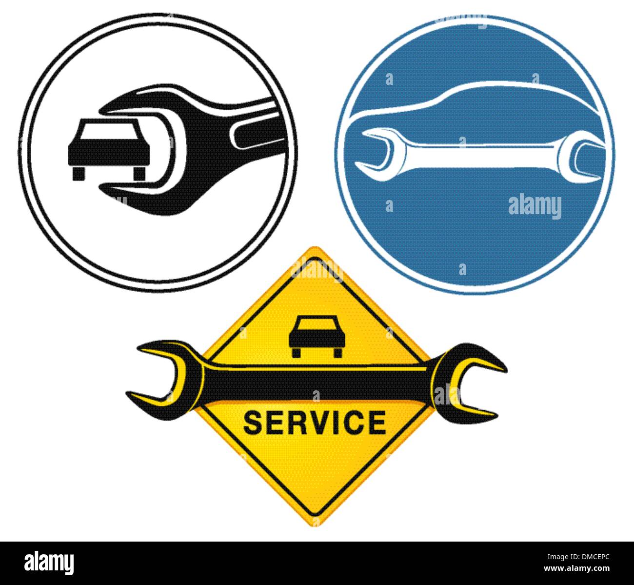 Auto Repair sign Stock Vector